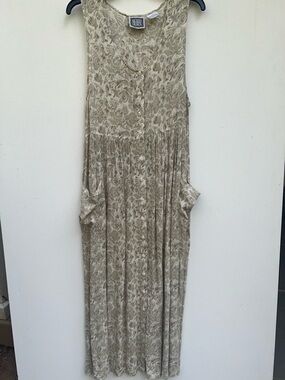 🐚Vtg 90s Sigrid Olsen maxi dress🐚